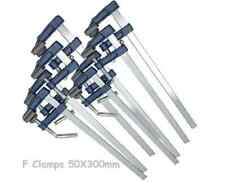 BrickLayer Profile F Clamp 50X300mm Metal Handle wood working F-Clamp -