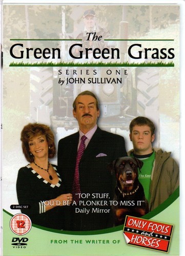 The green - green, grass