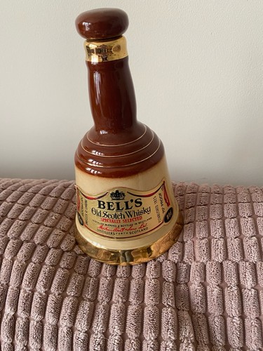 Bells vintage whiskey bottle - whiskey,