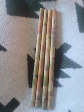 4 Vintage Old Wood Floral Wrap