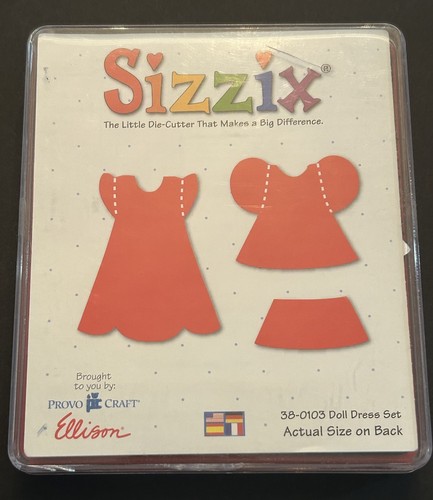 New sizzix doll dress - doll, set
