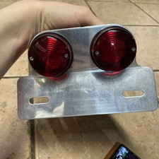 Motorbike Silver License Plate Holder 