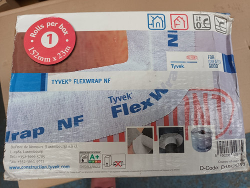 Tyvek flexwrap tape 152mm - flexwrap,