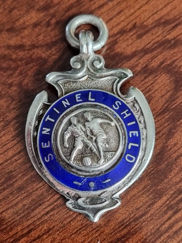 Silver fob for albert chain - silver,