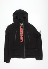 Superdry Unisex Black Hooded