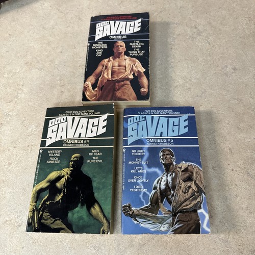 Doc savage bantam - savage, omnibus
