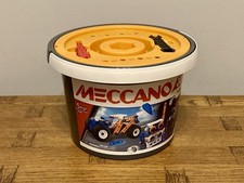 Meccano Junior Free Play Bucket Steam Model Building Kit 20106 (Good condition)