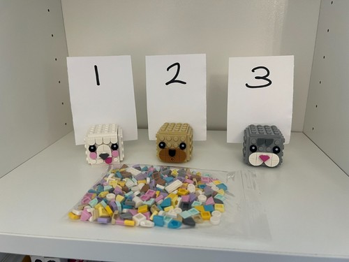 Lego dots set - dots, number