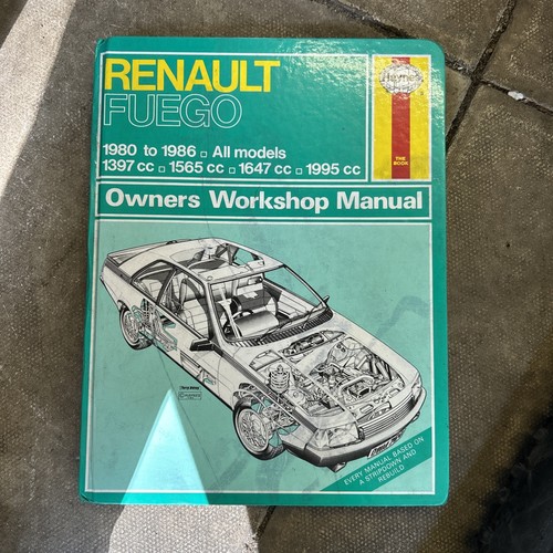 Haynes renault fuego - haynes,