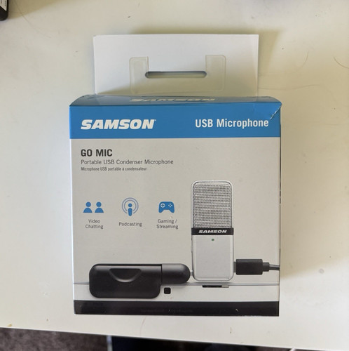Samson mic usb wired - go,
