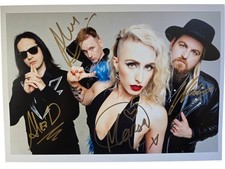 Signed Band Photo Authentic