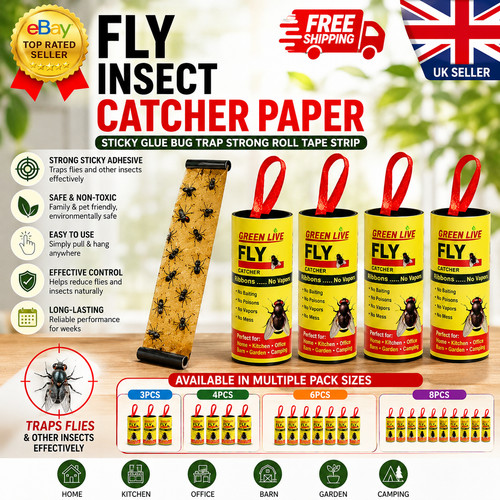 Fly insect catcher - 10,