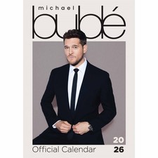 Michael Buble A3 Calendar 2026