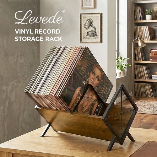 Levede vinyl record storage - vinyl,