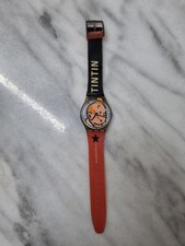 Rare TinTin Swatch Watch Limited Edition 2004 Les Aventures De Tintin
