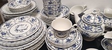 Vintage Johnson Brothers INDIES Blue & White Tableware, Please choose...