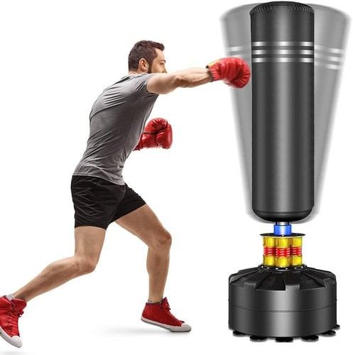 69in free standing punch bag - punch,