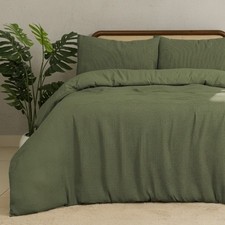 Chunky Waffle Duvet Cover Set