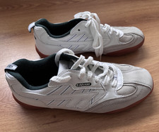 Hi-Tec Squash Classic white non-marking indoor trainers shoes  CW07-031 VGC UK 8