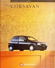 Vauxhall CorsaVan Brochure 1995