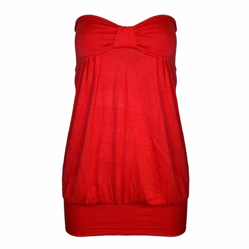 Ladies knot boobtube - ladies, top