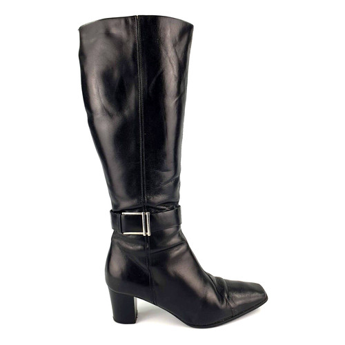Clarks knee boots black - boots,