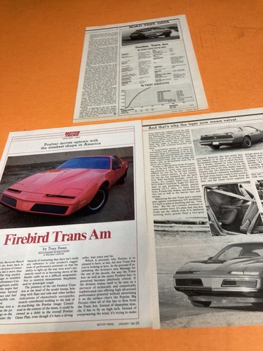 1982 pontiac firebird - pontiac,