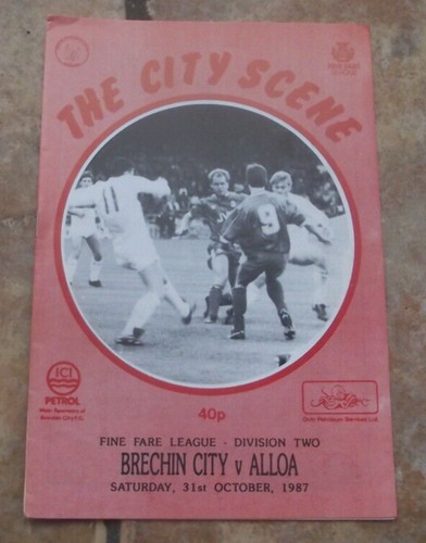 1987 brechin city v - city,