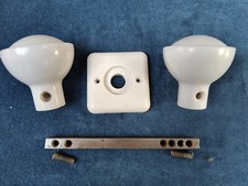 Pair reclaimed white round - white,
