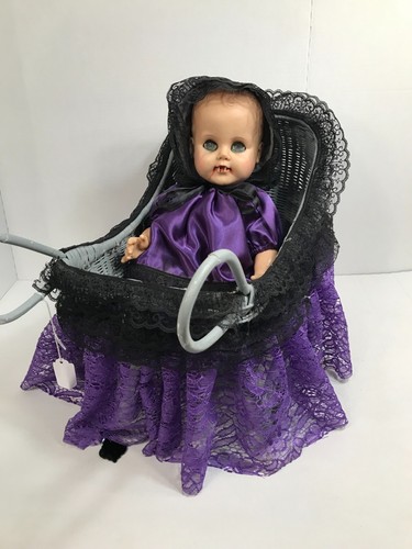Vintage creepy scary baby - baby, in