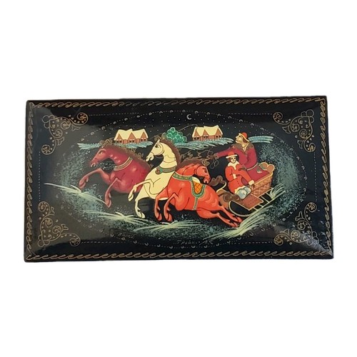 Vintage russian lacquer - russian,