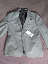 ZARA Mens Grey Blazer Jacket