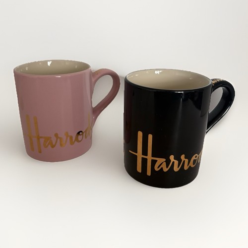 Harrods black pink pair of - harrods, &