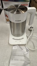 BOSCH TWK7201GB Cordless Jug Kettle - Steel/White