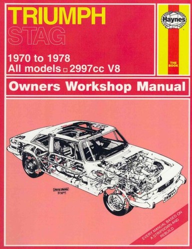 Triumph stag owner workshop - triumph, owner's