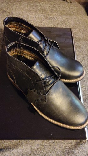 Kids black leather - , size