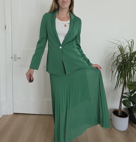 Maxi skirt suit blazer - skirt,
