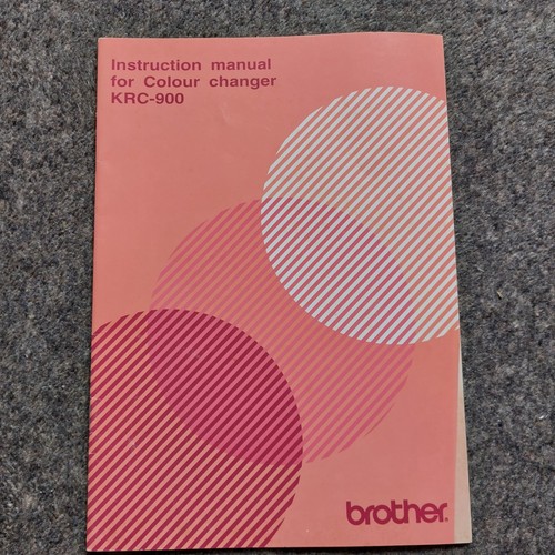 Instruction manual for brother - for,