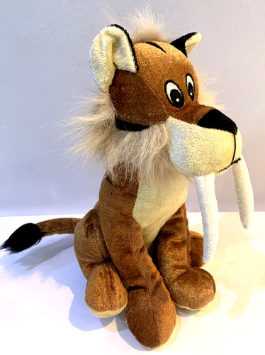 Toy sabre tooth tiger - b.j.,