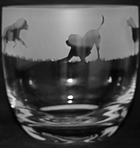 Labrador frieze 14cm crystal - frieze,