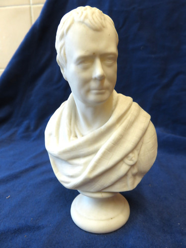 Goss crested china bust - goss,
