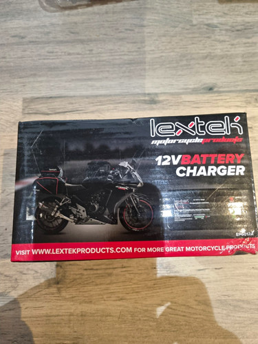 Lextek battery charger 12v - charger,