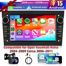 NEW Carplay Android 15 Car Stereo For Vauxhall/Opel Astra Corsa GPS Navi Radio