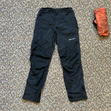 Montane Men's Terra Pants Black Small Regular W30 L31 Lightweight
