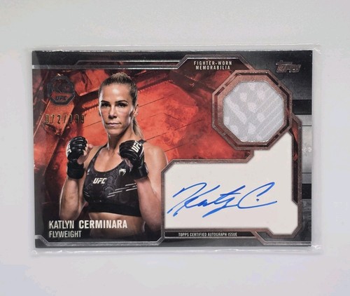 Ufc topps knockout 2025 katlyn - ufc,