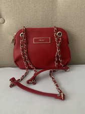 Mini size Genuine leather DKNY