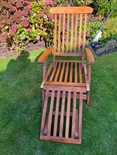 Vintage Solid  Teak Steamer