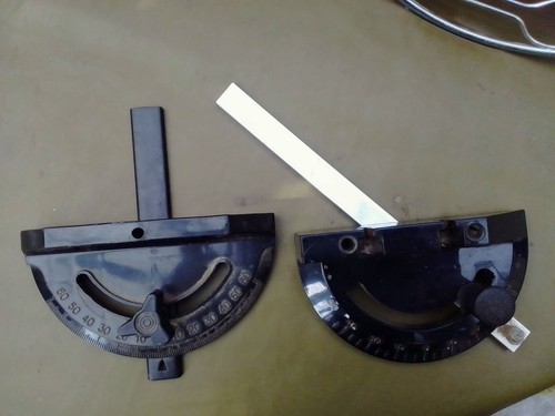 Vintage protractor angle - ,