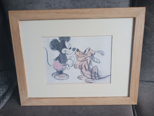 Disney framed artwork print - disney,