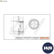 OIL FILTER DP1110.11.0332 FOR